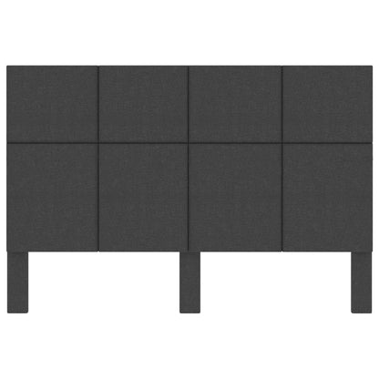 Testiera Letto Grigio Scuro in Tessuto 160x200 cm