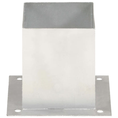 Ancoraggi Pali 4 pz in Metallo Zincato 121 mm
