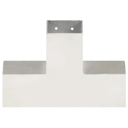 Connettore per Pali a Forma di X in Metallo Zincato 81x81 mm