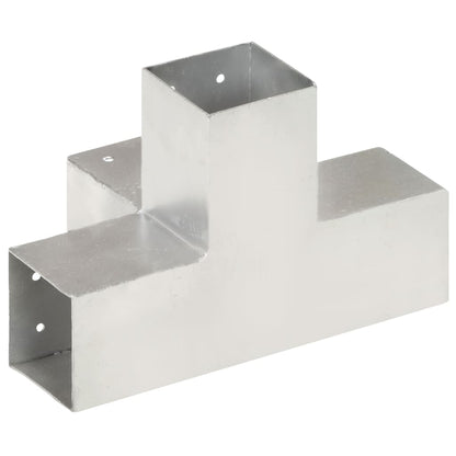 Connettore per Pali a Forma di X in Metallo Zincato 81x81 mm