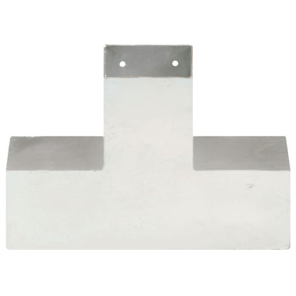 Connettore per Pali a Forma di X in Metallo Zincato 91x91 mm