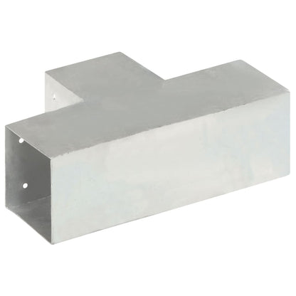 Connettore per Pali a Forma di T in Metallo Zincato 101x101 mm