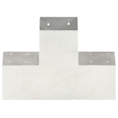Connettore per Pali a Forma di X in Metallo Zincato 101x101 mm