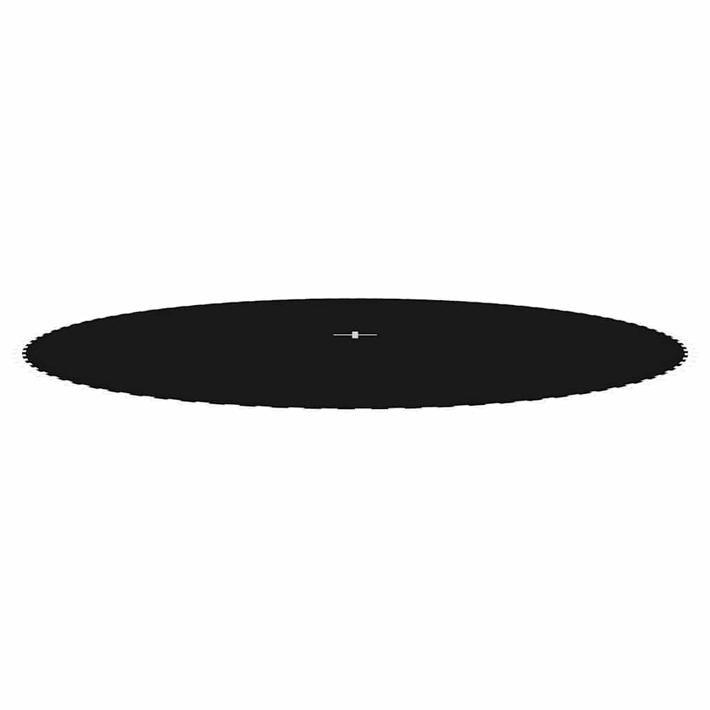 Telo da Salto Nero per Trampolino Rotondo di 15 Piedi/4,57 m