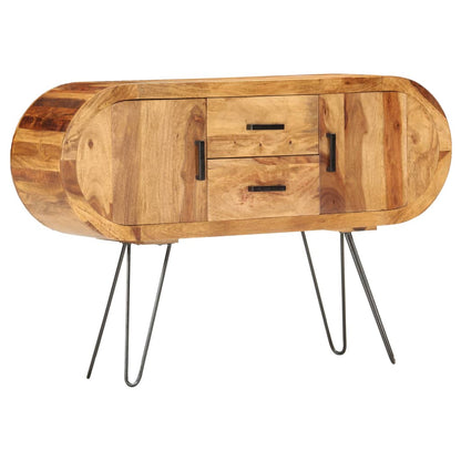 Credenza 118x28x75 cm in Legno Massello di Sheesham