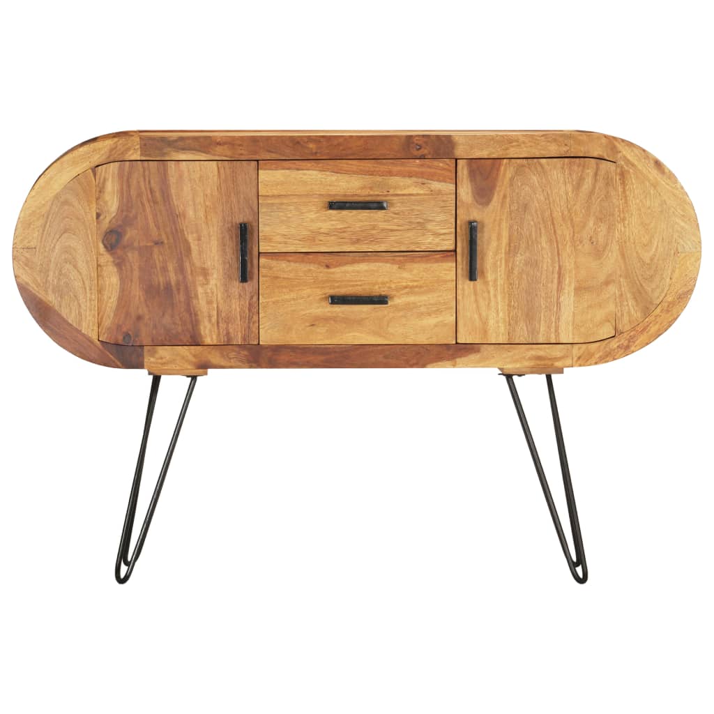 Credenza 118x28x75 cm in Legno Massello di Sheesham