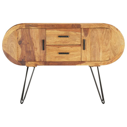 Credenza 118x28x75 cm in Legno Massello di Sheesham