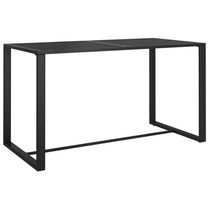 Set Divani da Giardino 6 pz con Cuscini in Alluminio Antracite