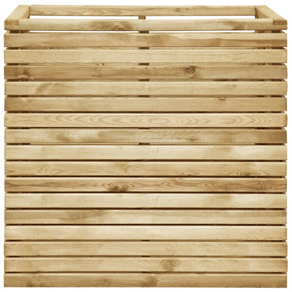 Letto Rialzato 100x50x100 cm in Pino impregnato