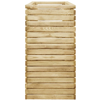 Letto Rialzato 100x50x100 cm in Pino impregnato