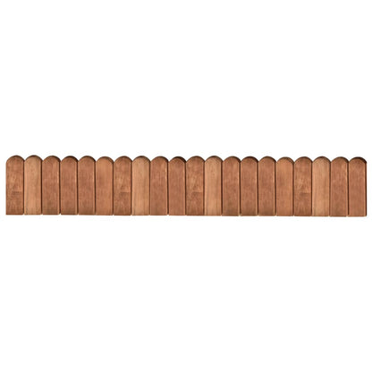 Rotolo di Bordura Marrone 120cm in Legno di Pino impregnato