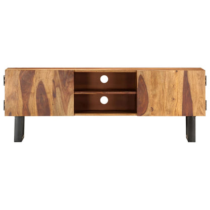 Mobile Porta TV 130x30x47 cm in Legno Massello di Sheesham