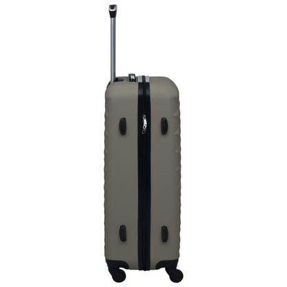 Set Valigie Trolley a Custodia Rigida 2 pz Antracite in ABS