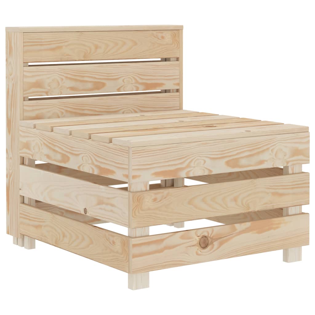 Divano da Giardino su Pallet in Legno