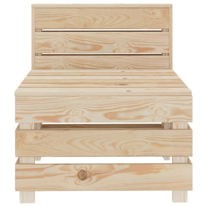 Divano da Giardino su Pallet in Legno
