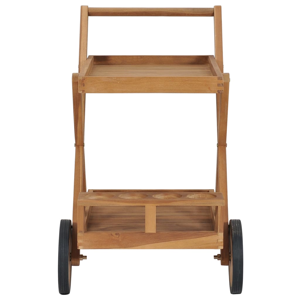 Carrello da TÃ¨ in Legno Massello di Teak