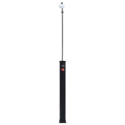 Doccia Solare da Giardino Nera 215 cm 8 L