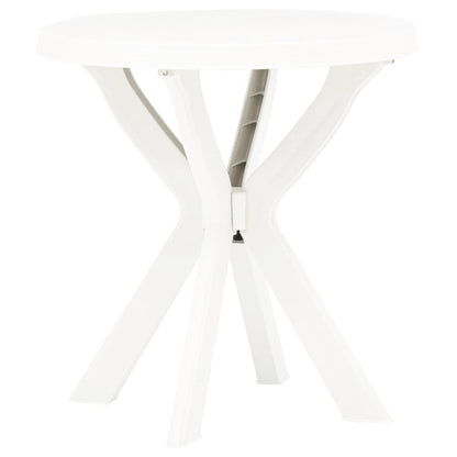 Tavolo da Bistrot Bianco ÃƒËœ70 cm in Plastica