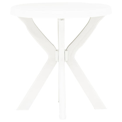 Tavolo da Bistrot Bianco ÃƒËœ70 cm in Plastica