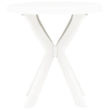 Tavolo da Bistrot Bianco ÃƒËœ70 cm in Plastica