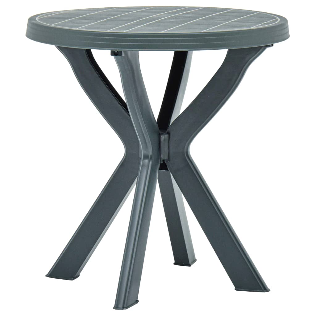 Tavolo da Bistrot Verde ÃƒËœ70 cm in Plastica