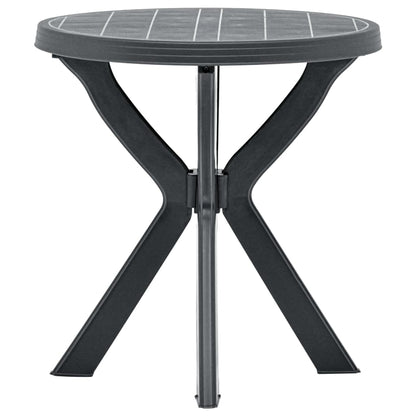 Tavolo da Bistrot Antracite Ã˜70 cm in Plastica