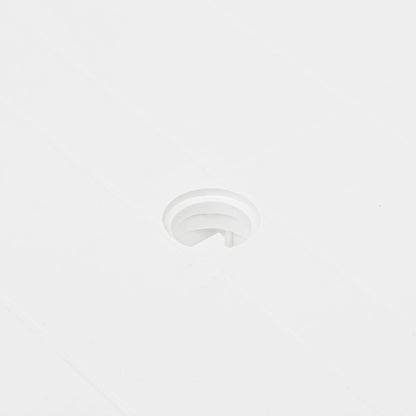 Tavolo da Giardino Bianco 78x75x72 cm in Plastica