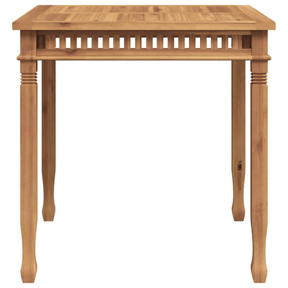 Tavolo da Pranzo per Giardino 80x80x80 cm in Massello di Teak