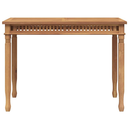 Tavolo da Pranzo per Giardino 120x65x80 cm in Massello di Teak