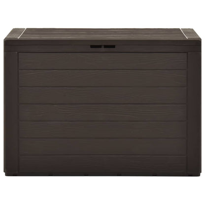 Baule da Giardino Marrone 78x44x55 cm