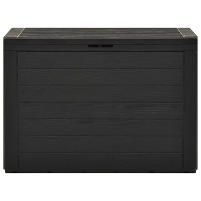 Baule da Giardino Antracite 78x44x55 cm