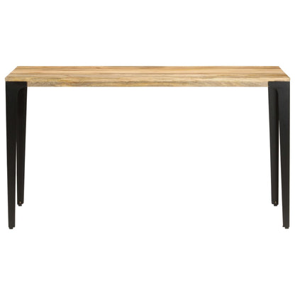Tavolo da Pranzo 140x70x76 cm in Legno Massello di Mango