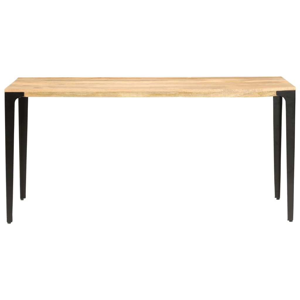 Tavolo da Pranzo 160x80x76 cm in Legno Massello di Mango