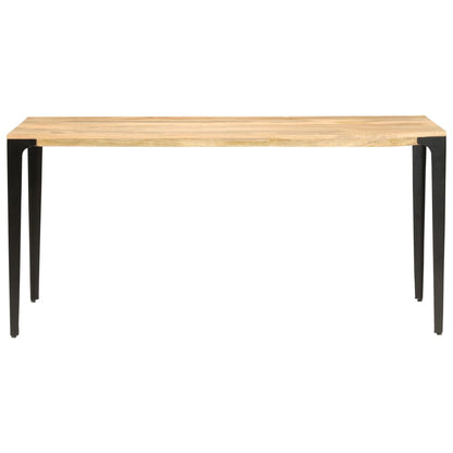 Tavolo da Pranzo 160x80x76 cm in Legno Massello di Mango