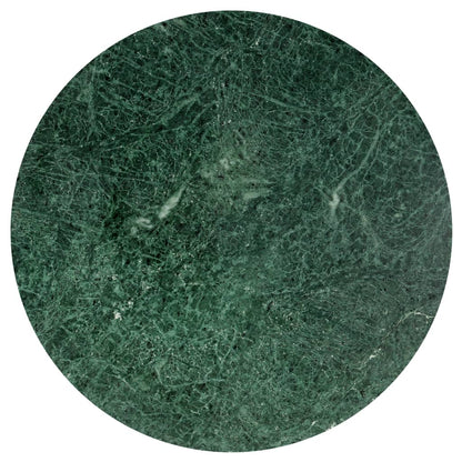 Tavolino da Salotto Verde 60x60x35 cm Pietra Vera Testura Marmo