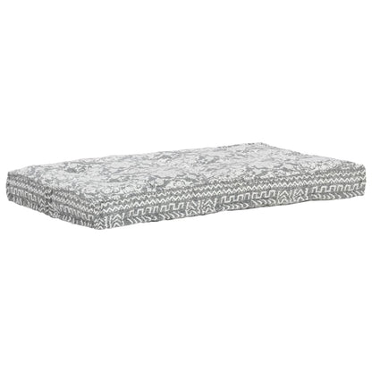 Cuscino per Divani Pallet Grigio Chiaro in Tessuto Patchwork