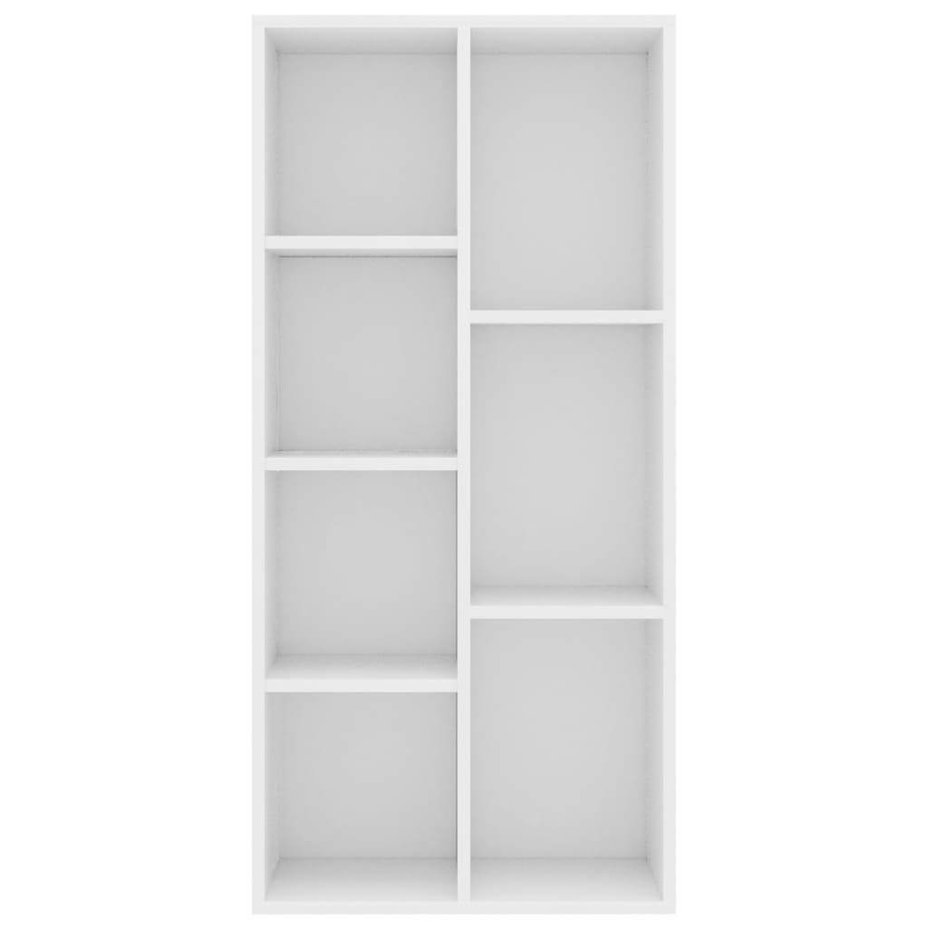 Libreria Bianca 50x25x106 cm in Legno Multistrato