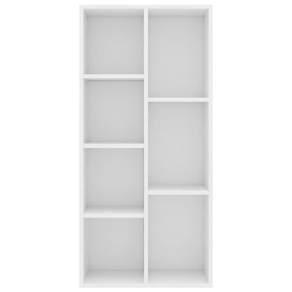 Libreria Bianca 50x25x106 cm in Legno Multistrato