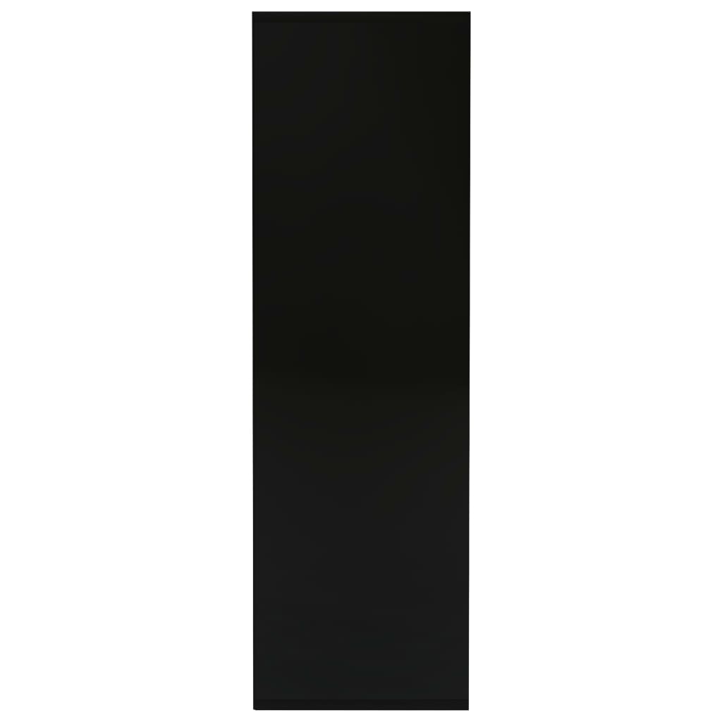 Libreria Nera 98x29x97,5 cm in Legno Multistrato