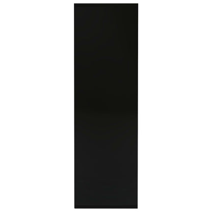 Libreria Nera 98x29x97,5 cm in Legno Multistrato