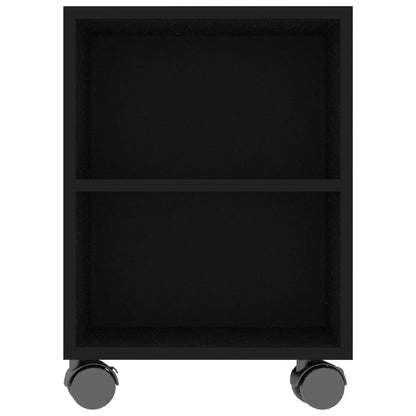 Mobile Porta TV Nero 120x35x48 cm in Legno Multistrato