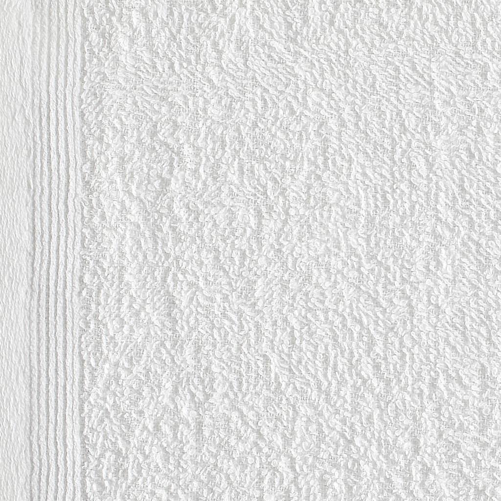 Asciugamani per Ospiti 50 pz 350 gsm 30x30 cm Bianchi