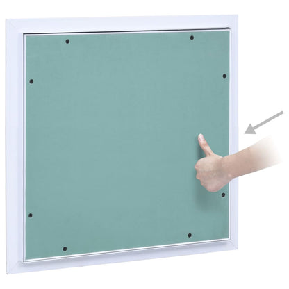 Pannello di Accesso Telaio in Alluminio e Cartongesso 200x200mm