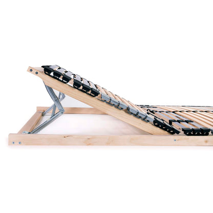 Reti a Doghe 2 pz 7 Zone con 42 Doghe in Legno 70x200 cm