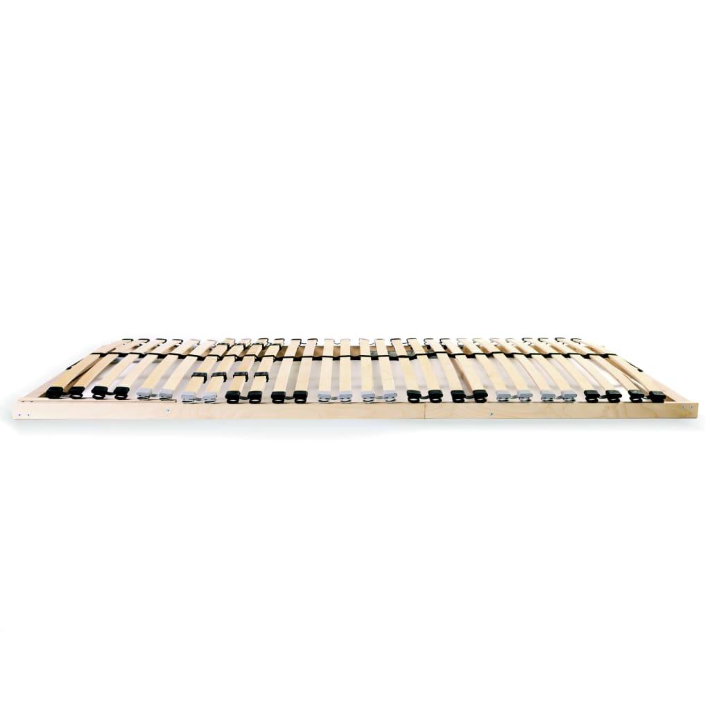 Reti a Doghe 2 pz 7 Zone con 28 Doghe in Legno 90x200 cm