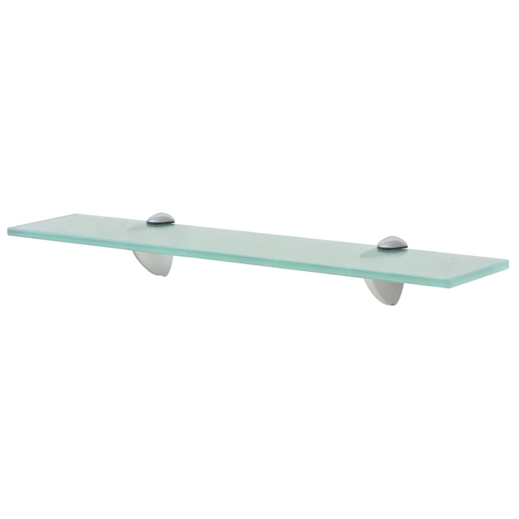 Mensole Galleggianti 2 pz in Vetro 50x10 cm 8 mm
