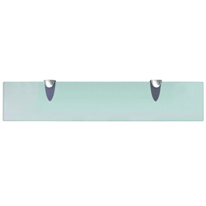 Mensole Galleggianti 2 pz in Vetro 50x10 cm 8 mm