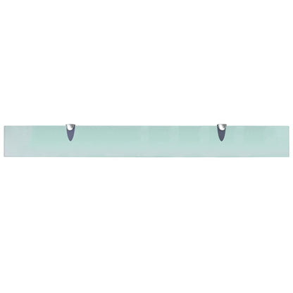 Mensole Galleggianti 2 pz in Vetro 90x10 cm 8 mm