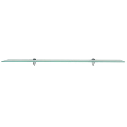 Mensole Galleggianti 2 pz in Vetro 100x10 cm 8 mm