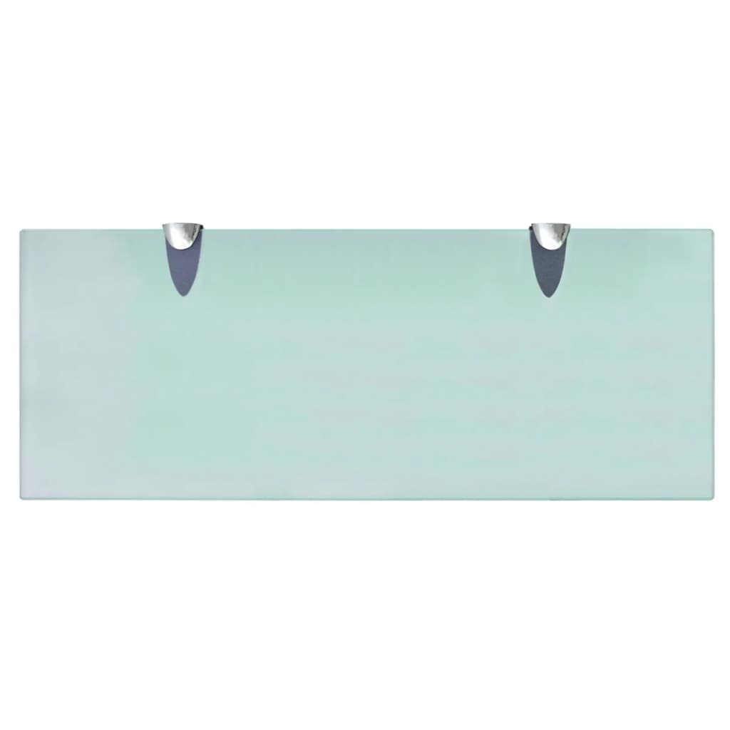 Mensole Galleggianti 2 pz in Vetro 50x20 cm 8 mm